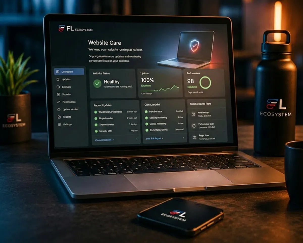Website Care visual